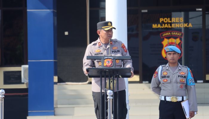 Wakapolres Majalengka Sosialisasikan Perkap No. 6 Tahun 2023 tentang Kehumasan kepada Seluruh Personel