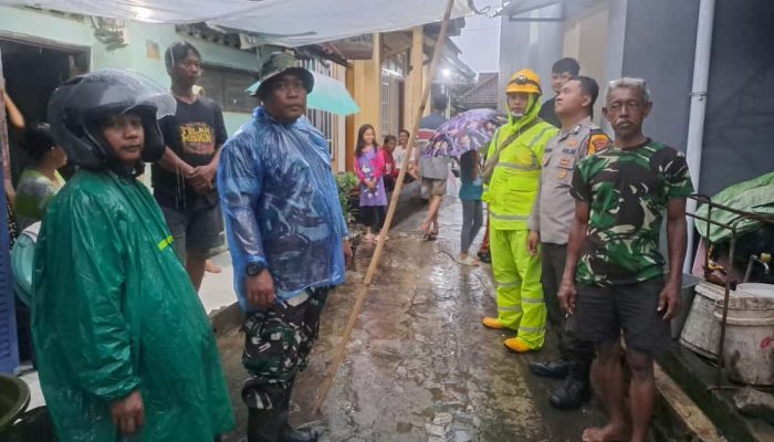Bhabinkamtibmas Polsek Majalengka Kota Lakukan Pengecekan Lokasi Kebakaran di Majalengka Kulon