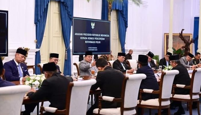 Presiden Prabowo Dorong Komisi Reformasi Polri Wujudkan Supremasi Hukum dan Keadilan