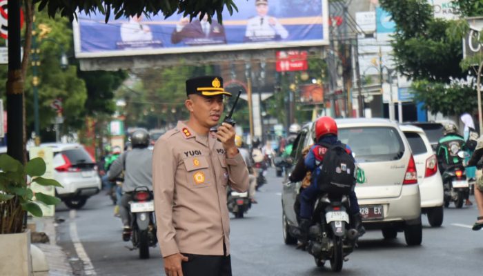 Kapolres Garut Tinjau Langsung Pelaksanaan Gatur Pagi, Pastikan Pelayanan Kepada Masyarakat Berjalan Optimal