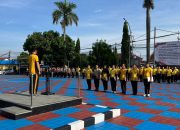 Polres Majalengka Gelar Olahraga Pagi dengan Senam Bersama