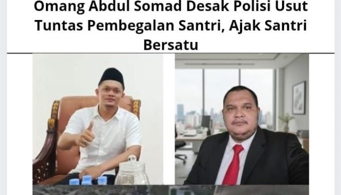 Omang Abdul Somad Desak Polisi Usut Tuntas Pembegalan Santri, Ajak Santri Bersatu