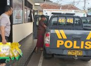 Polsek Cikijing Salurkan Beras SPHP, Bantu Ketersediaan Pangan Masyarakat