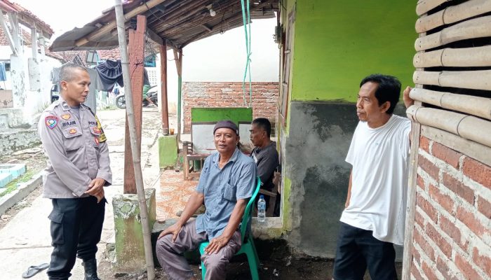 Aipda Mulani Sambangi Warga Babakan Anyar, Ajak Tingkatkan Keamanan Lingkungan