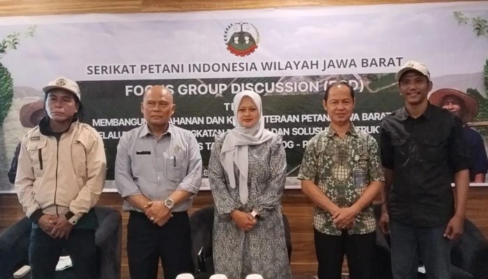 SPI Jawa Barat Gelar FGD Bahas Ketahanan Pangan dan Kesejahteraan Petani