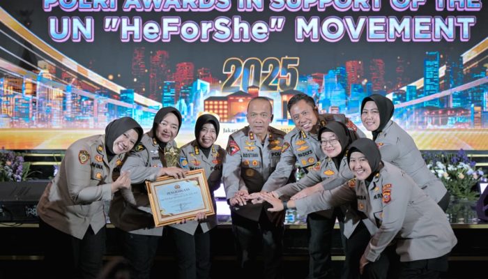 Penghargaan He For She 2025 Mantapkan Polda Jabar sebagai Pelopor Kesetaraan Gender di Polri
