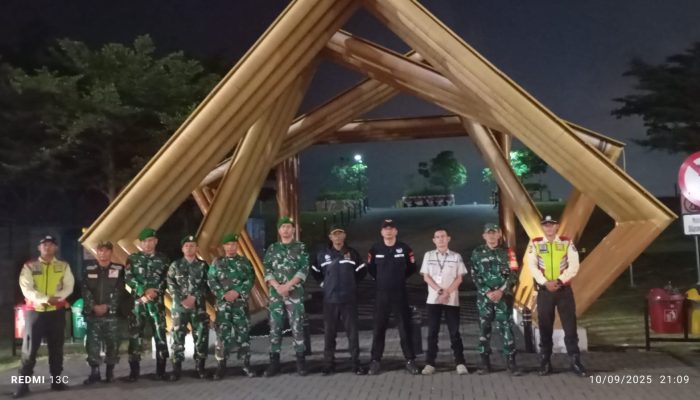 Personel Kodim 0510 Gelar Patroli Dari Melayu Sampai Tanjung Pasir