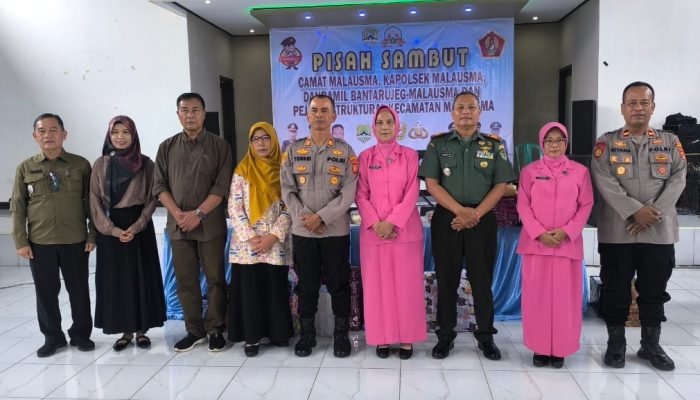 Pisah Sambut Camat, Danramil, Kapolsek Malausma Sampaikan Ucapan Terimakasih
