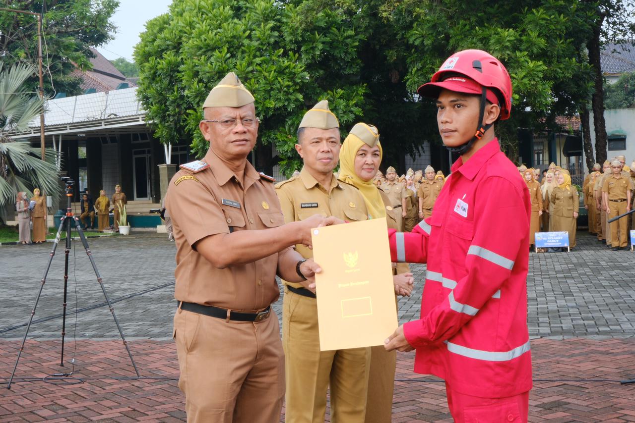Pimpin Apel Gabungan, Sekda Garut Instruksikan ASN Kawal Visi-Misi Pimpinan dan Responsif Terhadap Isu Viral
