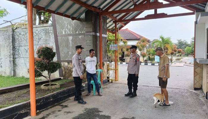 Jaga Kondusifitas Wilayah, Polsek Kadipaten Sambangi Taman Air Rajawali