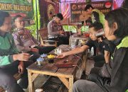Kanit Kamsel Sat Lantas Polres Majalengka Gelar Polantas Menyapa OBRAS Bersama Pengemudi Ojol