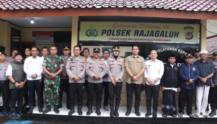 Tekankan Kebersihan dan Sinergi Antarinstansi, Kapolres Majalengka Laksanakan Kunjungan Kerja ke Sejumlah Polsek