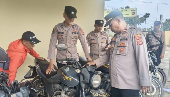Kapolsek Malausma Lakukan Pengecekan dan Mapping Randis Polsek Malausma