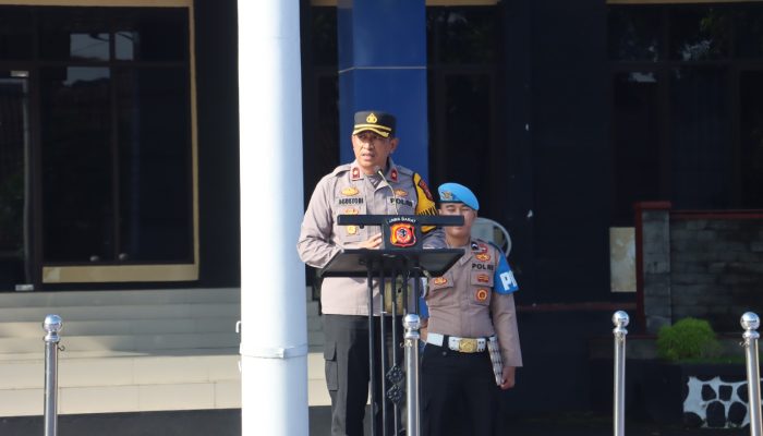Polres Majalengka Gelar Apel Pagi Jam Pimpinan, Tekankan Disiplin Personel