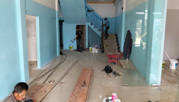 *Polsek Cikupa Pantau Langsung Progress Pembangunan Dapur SPPG Bhayangkari di Sukamulya**