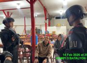 Perkuat Stabilitas Keamanan Malam Hari, Satuan Penindak Perusuh Batalyon C Pelopor Laksanakan Patroli Harkamtibmas di Wilayah Bungursari Purwakarta