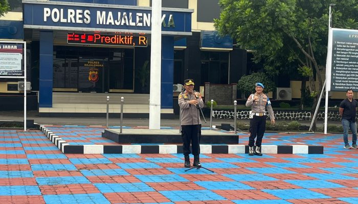 Polres Majalengka Siagakan Personel Amankan Puncak Libur Panjang Imlek 2577 Kongzili