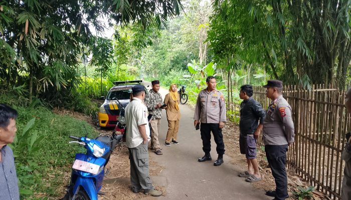 Respons Cepat Aduan Warga, Polsek Limbangan Bongkar Lapak Sabung Ayam di Selaawi