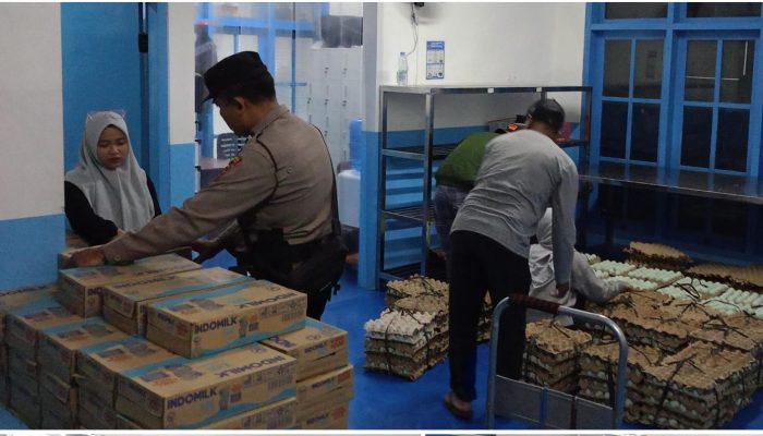 Ciptakan Situasi Kondusif, Unit Samapta Polsek Malausma Patroli SPPG