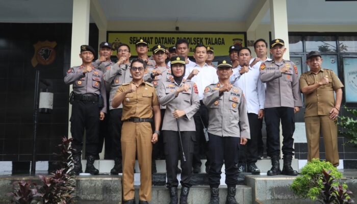 Kunjungi Mapolsek Jajaran, Kapolres Majalengka Dorong Anggota Jauhi Pelanggaran