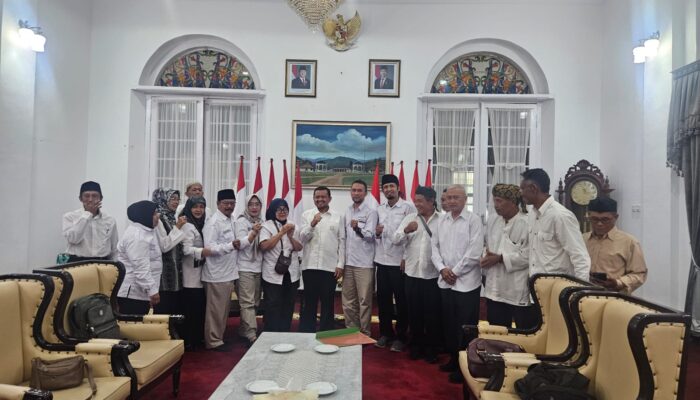 Ketua Laskar Prabowo 08 Irvan bastian firmansyah  Audiensi dengan Bupati Bahas Legalitas Organisasi dan Peran Sosial di Daerah