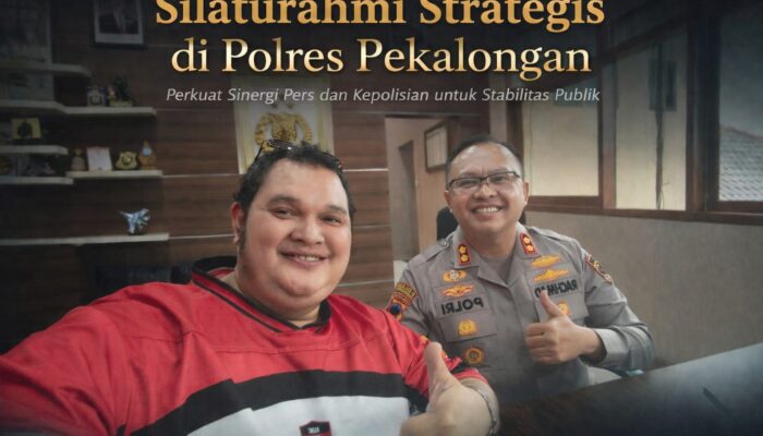 Silaturahmi Strategis di Polres Pekalongan, Perkuat Sinergi Pers dan Kepolisian untuk Stabilitas Publik