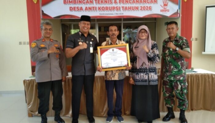 Perkuat Integritas Desa, Inspektorat Cilacap Canangkan Gandrungmanis Jadi Desa Anti Korupsi