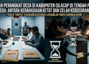 Menyoal Celah Regulasi Pengangkatan Perangkat Desa di Kabupaten Cilacap : Menguji Transparansi versus Potensi Kebocoran Soal