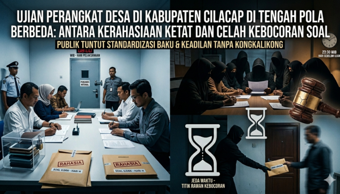 Menyoal Celah Regulasi Pengangkatan Perangkat Desa di Kabupaten Cilacap : Menguji Transparansi versus Potensi Kebocoran Soal