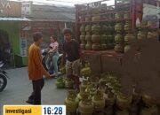 Gunakan Bahu Jalan,Warga Keluhkan Aktivitas Bongkar Muat Gas Melon Milik PT.Makmur Urang Sauyunan