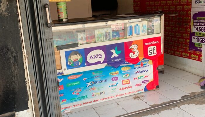 Berkedok Konter HP, Kios di Ciputat Diduga Bebas Edarkan Obat Keras Golongan G