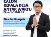 Bina Ferdiansyah Unggul Telak Dalam Pilkades PAW Desa Cintamulya Masa Bhakti 2026-2028
