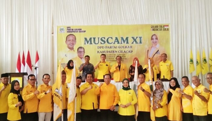 Golkar Cilacap Gelar Muscam XI, Ini Daftar 4 Pimpinan Kecamatan Periode 2026-2031