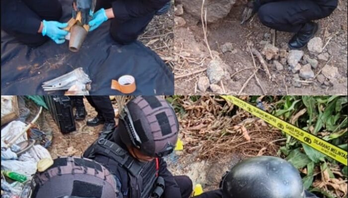 Unit Jibom Gegana Polda Jabar Tuntas Tangani Amunisi Pasca Ledakan, Lokasi Dinyatakan Aman
