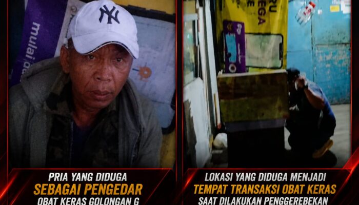 Diduga Sudah Mengetahui Kedatangan Polisi, Lokasi Peredaran Obat Keras Golongan G di Bojongloa Kaler Mendadak Kosong