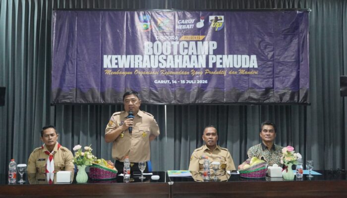 Buka Bootcamp Kewirausahaan, Bupati Garut Dorong Organisasi Pemuda Bangun Ekosistem Usaha Mandiri