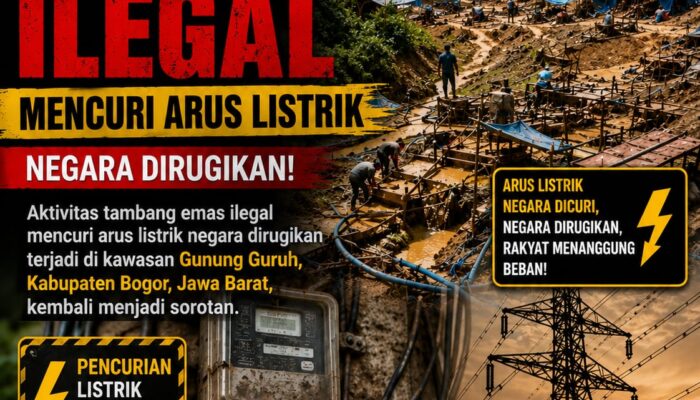 Aktivitas tambang emas ilegal yang diduga marak terjadi di kawasan Gunung Guruh, kembali menjadi sorotan.