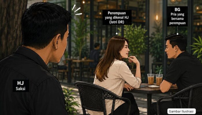 HJ Mengaku Terkejut Melihat Sosok yang Diduga Istri Rekan Lamanya Bersama Pria Lain