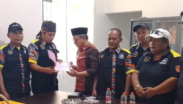 LSM GMBI Distrik Lebak Serahkan MoU Kamtibmas ke Kesbangpol Sebagai Bentuk Nyata Bela Negara
