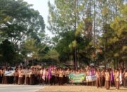 Upacara HUT Pramuka ke – 65 Tingkat Kwartir Ranting Tarogong Kaler