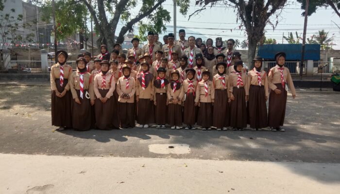 Sambut HUT Pramuka ke-65 Tingkat Kwarran, Camat Tarogong Kaler Tumbuhkan Nilai Positif Kepramukaan