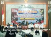 Peringati HUT Ke-81 RI, Pemdes Sudagaran Gelar Malam Tirakatan dan Refleksi Kebangsaan