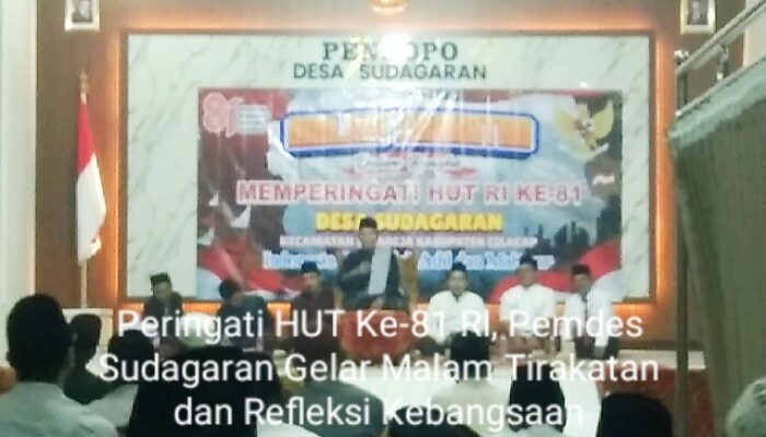Peringati HUT Ke-81 RI, Pemdes Sudagaran Gelar Malam Tirakatan dan Refleksi Kebangsaan
