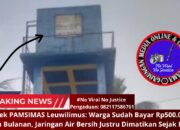 Proyek PAMSIMAS Leuwilimus: Warga Sudah Bayar Rp500.000 & Iuran Bulanan, Jaringan Air Bersih Justru Dimatikan Sejak Lama
