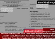 Pemerintah Kabupaten Kutai Timur Gelar Rapat Fasilitasi Sengketa Lahan PT EMAS, Masyarakat Desa Muara Pantun: Apresiasi Meski Terlambat, Tetap Berharap Pemerintah Berpihak pada Keadilan