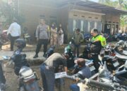 Polsek Malangbong Tertibkan Knalpot Brong di Sekolah, 20 Knalpot Tidak Sesuai Standar Diamankan