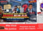 Pemanggilan Kades Giriwetan Mahmudi Belum/Tidak Jelas, Apif Sularso Kabid APD Dispermades Magelang Dinilai Tidak Tegas — GMOCT Siap Lanjut Ranah Hukum