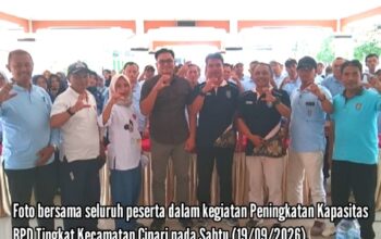 Penguatan Peran Strategis BPD, Pemerintah Kecamatan Cipari Gelar Peningkatan Kapasitas Menyongsong Pilkades 2027