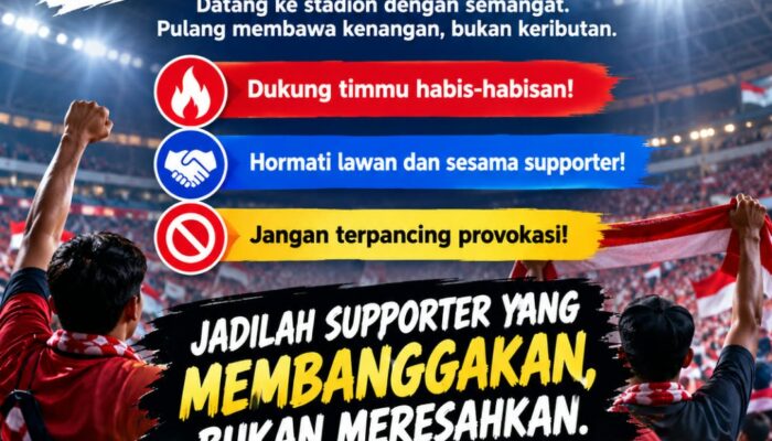 Polda Jabar Serukan Pesan Damai FIFA ASEAN Cup 2026: “90 Menit Berjuang, Selamanya Bersaudara