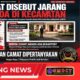 DIPERTANYAKAN! Camat Disebut Jarang Berada di Wilayah, Konfirmasi Media Tak Kunjung Dijawab